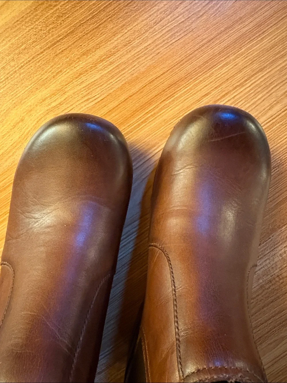 Dansko Women’s Brown Leather Chelsea Ankle Boots